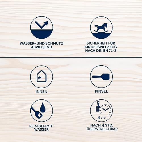 Bondex Lacklasur Mahagoni 0,375 L für 3,75m² | 2in1 - veredelt und versiegelt | Wasser- und Schmutzabweisend… – Ansicht 2