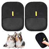 2 Stk Tierhaarentferner Handschuh,Fell Magnet Handschuh,Fellmagnet,Tierhaarentfernungshandschuh Jaustiere,Tierhaarentfernung Handschuh Katzenhaarentferner,Hundehaare Entfernen,Pet Hair Remover Glove