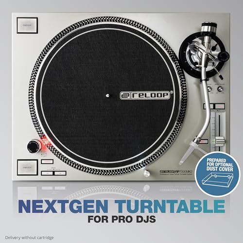 Image of Reloop RP-7000 MK2 Professional Upper Torque Turntable System, Silver