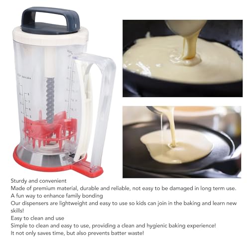 Dispensador de Masa para Panqueques en Desayunos Familiares 5
