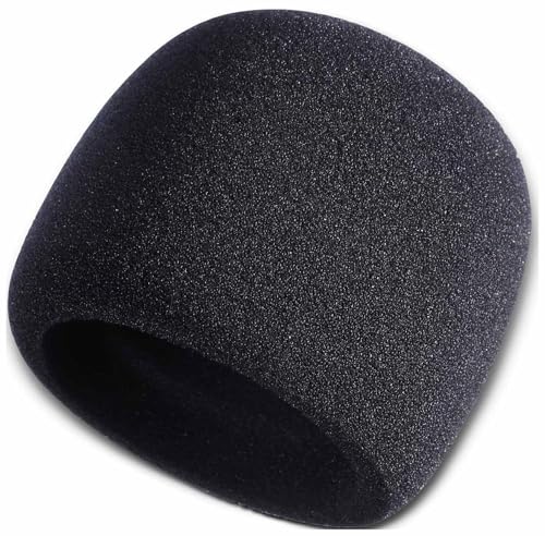 Mic Cover, Audio Technica and Other Large Microphones, Microphone Cover Foam, Microphone Filter, Mic Foam Cover, Microphone Muffler, Mic Filter