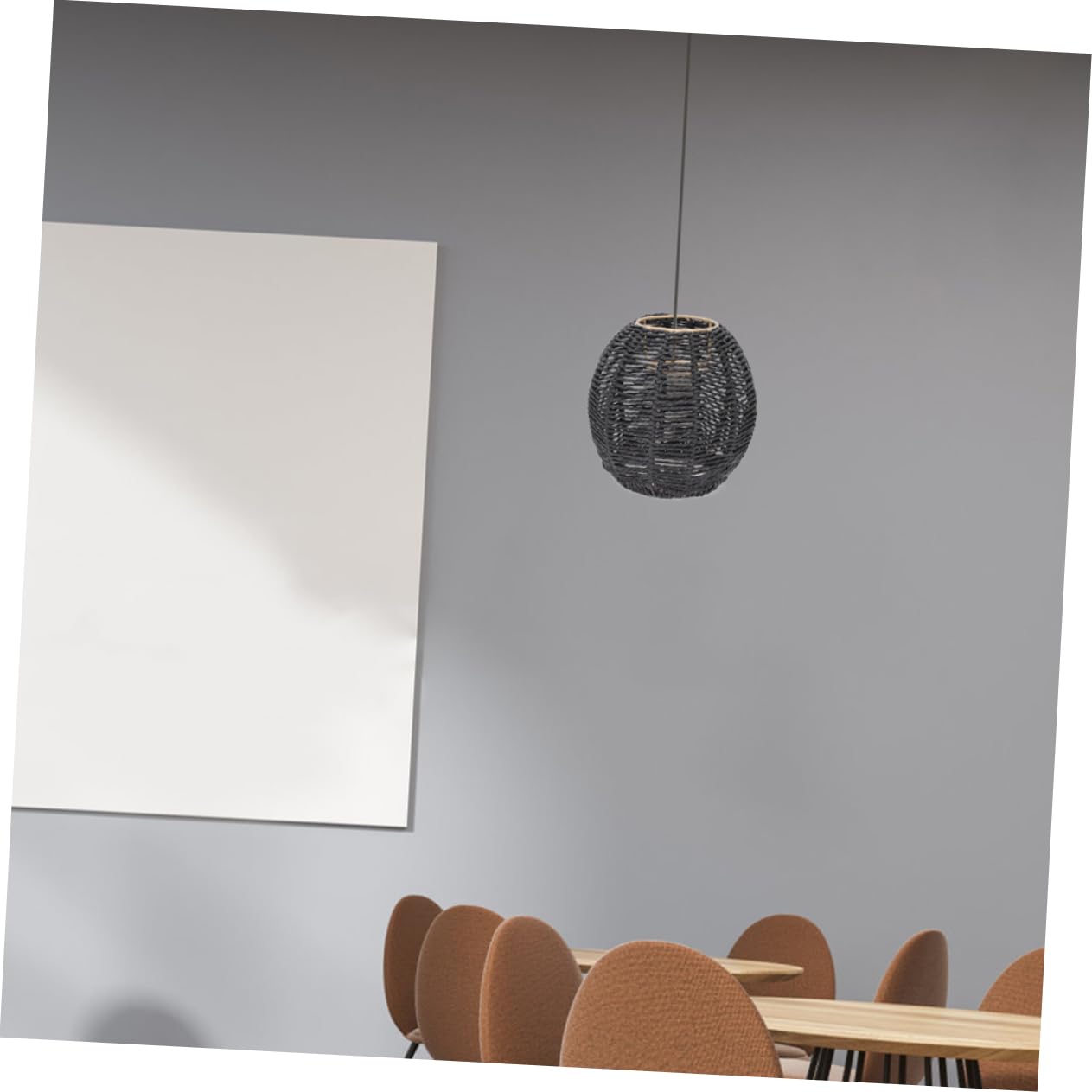 2pezzi Lampadario Sospensione Stile Retro Carta Di Riso Copertura Leggera Per Illuminazione Casa Per Cucina Ristorante