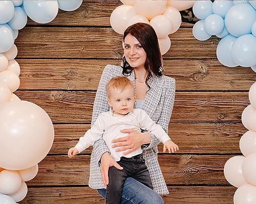Fondo Fotográfico de Madera Buryeah 7x5 ft miniatura 3