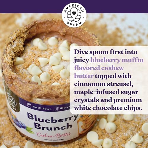 American Dream Nut Butter – Gluten-Free Blueberry Brunch Cashew Butter