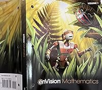 ENVISION MATHEMATICS 2021 NATIONAL STUDENT EDITION GRADE 6 VOLUME 1 0134983556 Book Cover