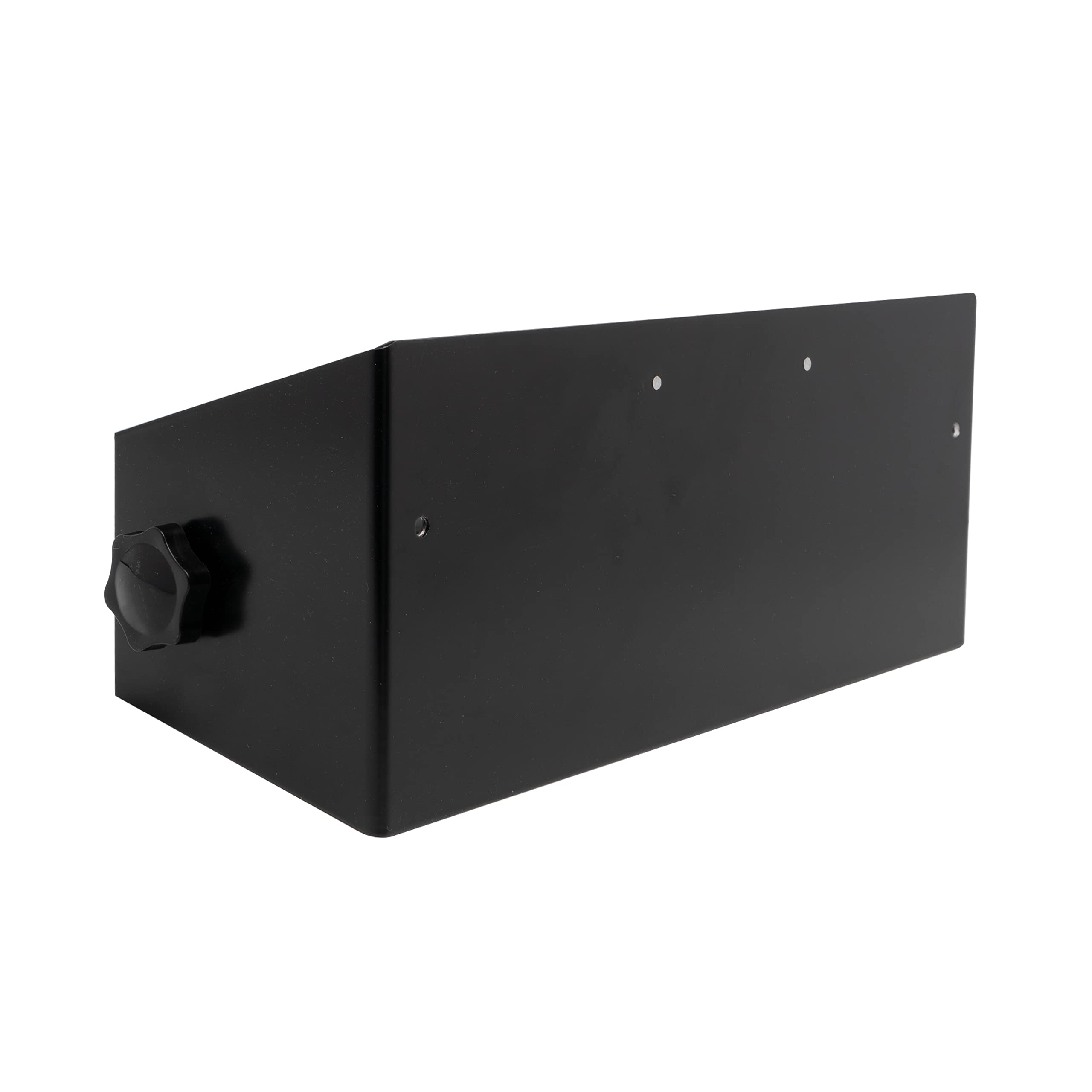 Extreme MAX 5001.6131 Soporte de Toalla de Papel de Montaje en Pared de Aluminio para Remolque Cerrado, Tienda, Garaje, Almacenamiento - Negro