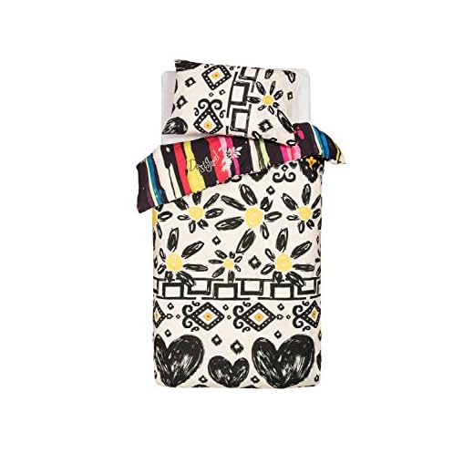 Desigual 57DL0T4 Encantadora Funda Nórdica Funda nórdica 155 X 200 cm de Almohada 50 x 80 cm 1 Persona
