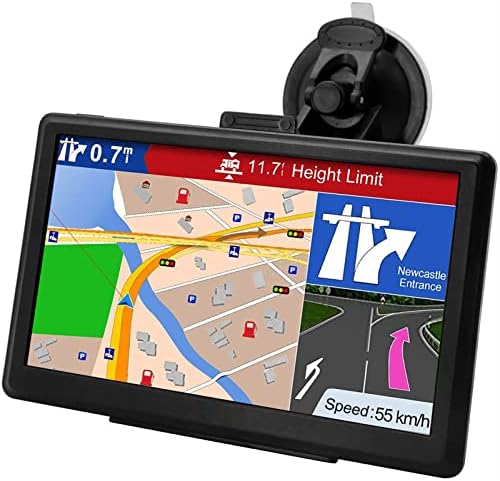 GPS Navigation for Car Truck - 2023 Navigation System 7 Inch with Lifetime Free Map Updates, Pre-Loaded US/CA/MX Maps, Speed Camera Warning, Voice Guidance and Touch Screen, Vehicle GPS Unit Handheld