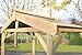 Garden Outdoor Wooden Gazebo, BBQ shelter, Pavilion, Hot Tub, Pergola in Pressure Treated Solid Wood - 10 year warranty against Rot (BBQ Shelter)