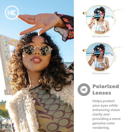 Knockaround Love & Haights Polarized Sunglasses for Men & Women - Impact Resistant Lenses & Full UV400 Protection4