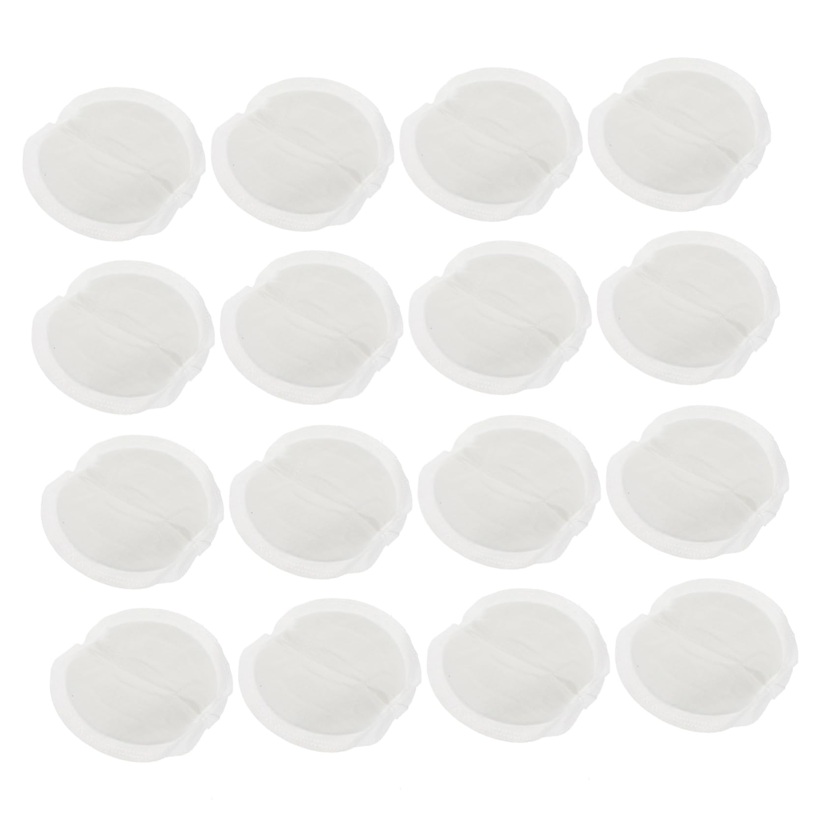 Coppette Assorbilatte Usa e Getta 100 Pezzi Bianco | Pulp di Legno e Film Pe, Design Viscosa a Due Estremità, per Allattamento Materno e Post Parto
