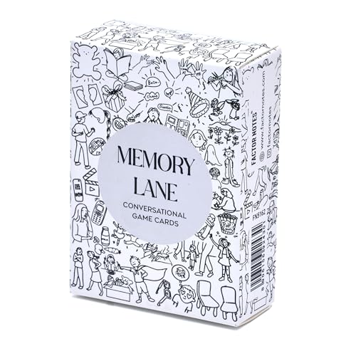 Image of FACTOR NOTES adults Conversation Card Game: Memory Lane