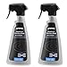 Price comparison product image Smeg Genuine Hob Cooker Oven Ceramic & Induction Glass Cleaner Spray Bottle 500ml (Pack of 2)