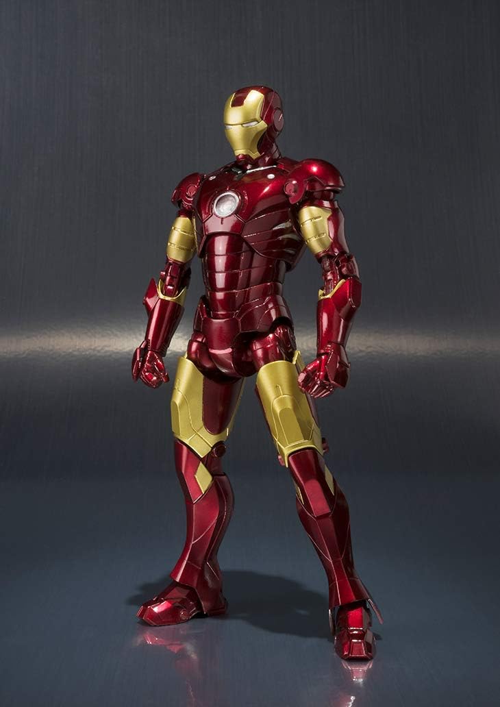 S.H.Figuarts Action Figure Iron Man Mark 3 About 155mm ABS & PVC & Diecast Movable Figure