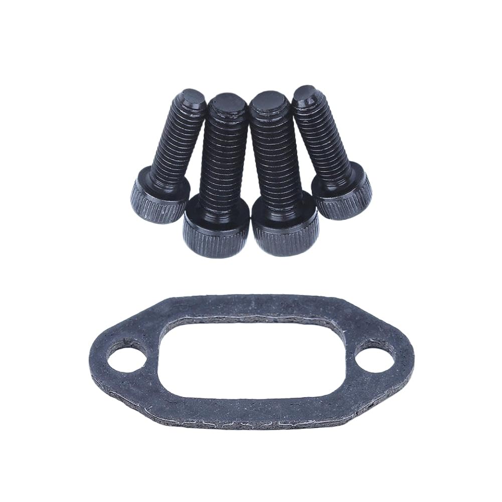 Tornillo de Escape con de Juntas Compatible con 61 268 272 272K 272XP para Motosierra Herramientas de jardín