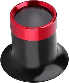 Lupa de Liga de Alumínio 10X Lupa Reparo Relógio Ferramenta Lupa Lupa Lente Lupa