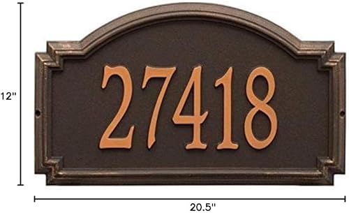 Miniatura 3 de Whitehall Productos 1291BG Williamsburg - Pared estándar - Dos líneas en negrodorado