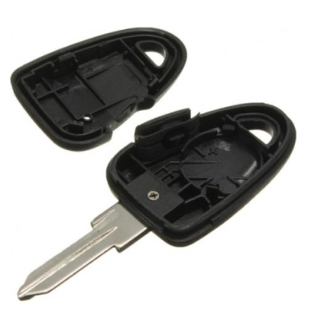Guscio Chiave Auto Per Fiat Punto, Lancia, Citroen, Peugeot - Copricchiave Telecomando 3 Tasti Nero - Foto 11