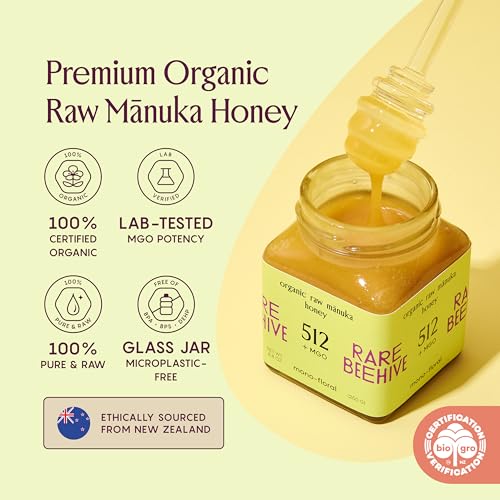 Miel Manuka RARE BEEHIVE 512+ MGO, 250 g miniatura 3