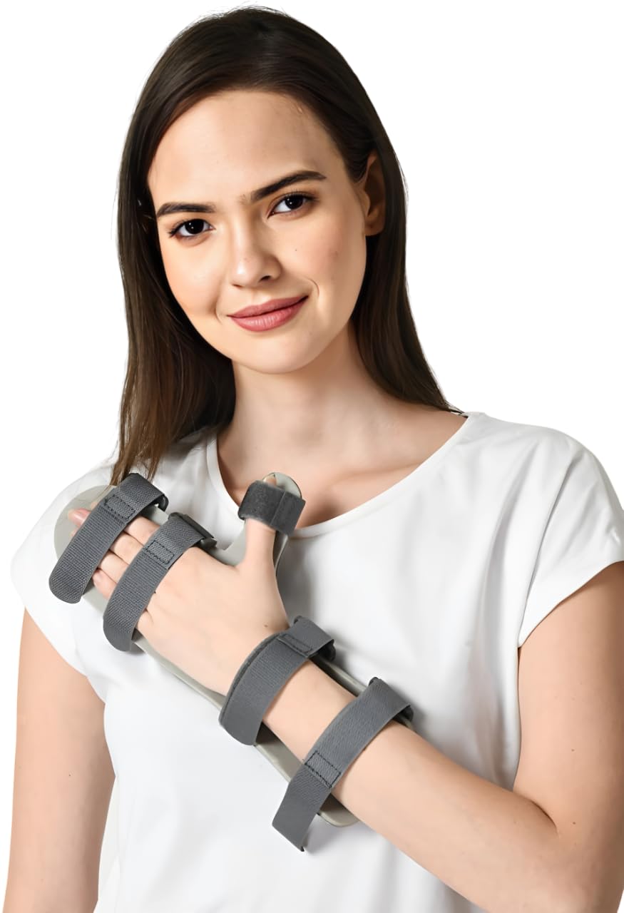 ZEDAN Static Cook Up Splint Left Hand with Thumb Palm Support | Elbow & Hand Support | For Finger Contractures, Carpel Tunnel Wrist Pain, Muscle Atrophy, Arthritis, Tendonitis (LEFT | One Size) (B0CSZCGK24) Amazon Price History, Amazon Price Tracker