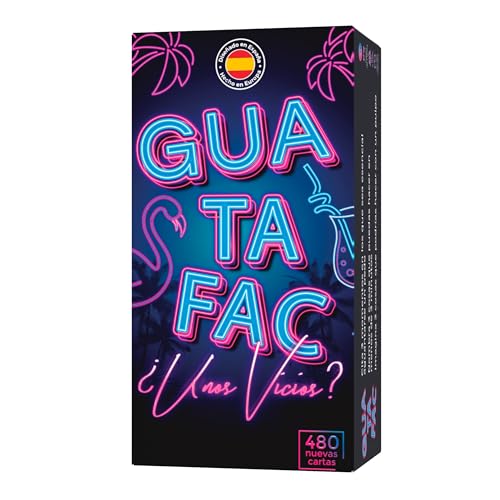 ATM Gaming Guatafac ¿Unos Vicios? - Juegos de Mesa Adulto - ¡Añade Picante A Tus Fiestas! - Juegos De Cartas Humor - Regalo Original Hombres y Mujeres