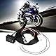 Keenso Motorrad-Geschwindigkeitsanzeige, Anzeige mit 6 Geschwindigkeiten, LED-Anzeige, wasserdicht, für Motorrad, ECU, Plug Mount mit 6 Gears-Indikatoren