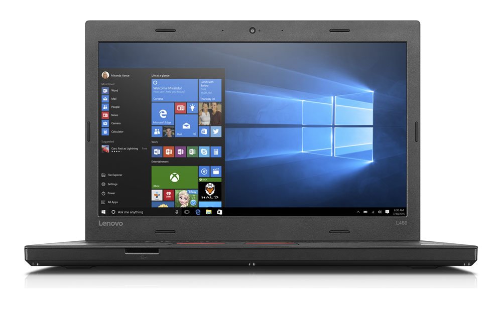 Lenovo Business Laptop Notebook ThinkPad L460 i5-6200u 8GB 256GB SSD 1920x1080 Windows 11 (Ricondizionato)