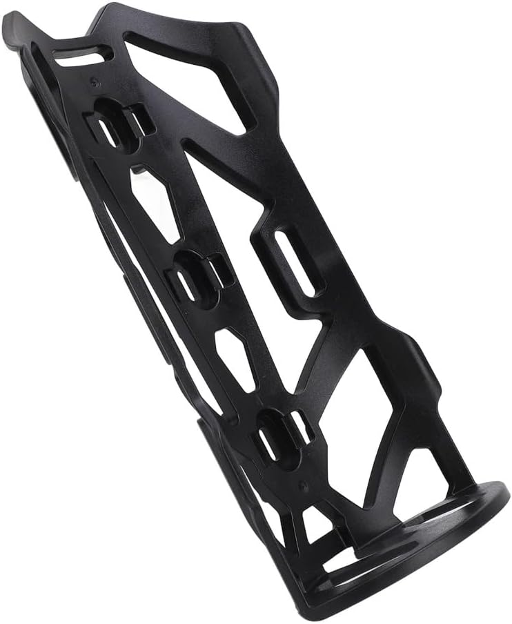 Fork Bottle Holder – 23.4x11cm Water Proof Plastic Front Fork Cage with Ties & Screws, Secure Mount for Mountain & Road Bikes, Cycling Gear Accessory