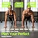 Bodyweight Training Cards Set - 50-Exercise Fitness Deck for Home/Gym, Beginner to Advanced, Customizable Workouts (Vol 1)