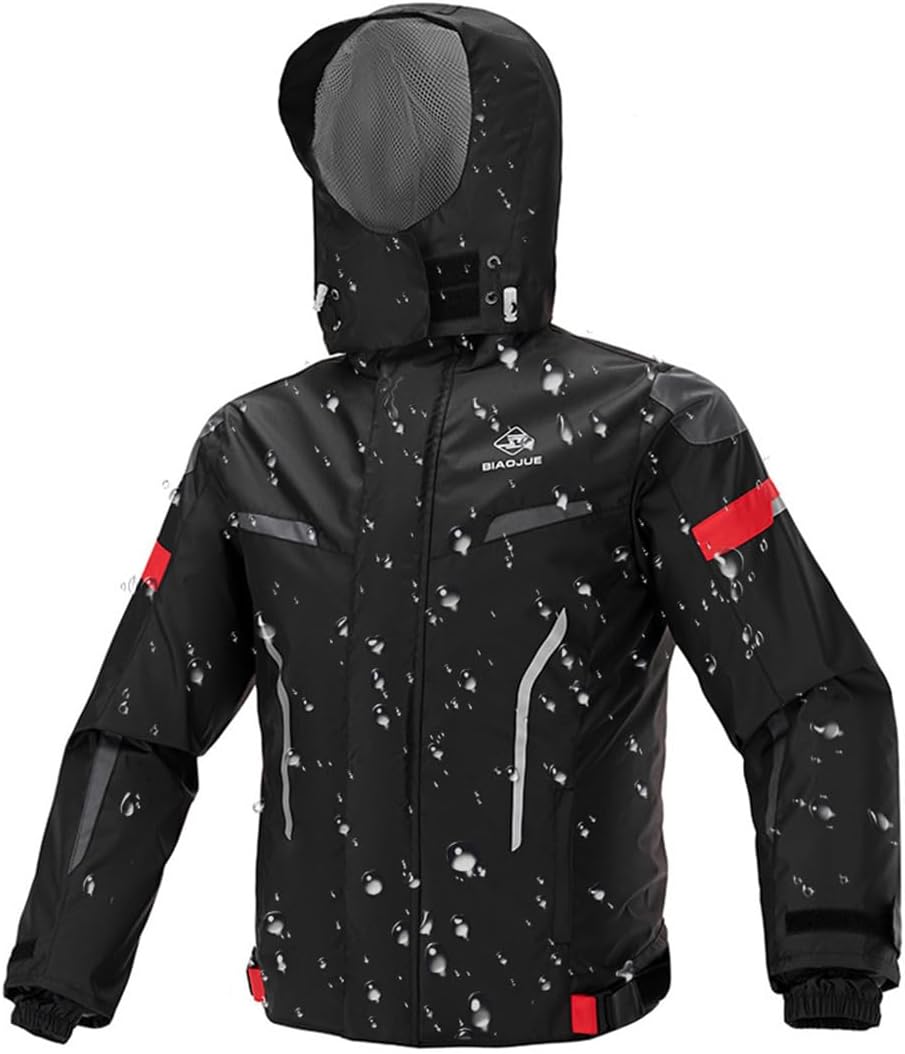 [yunzhen] レインウェア上下セット レインコート メンズ レインスーツ 上下セット カッパ 合羽 雨具 防水 撥水 透湿 自