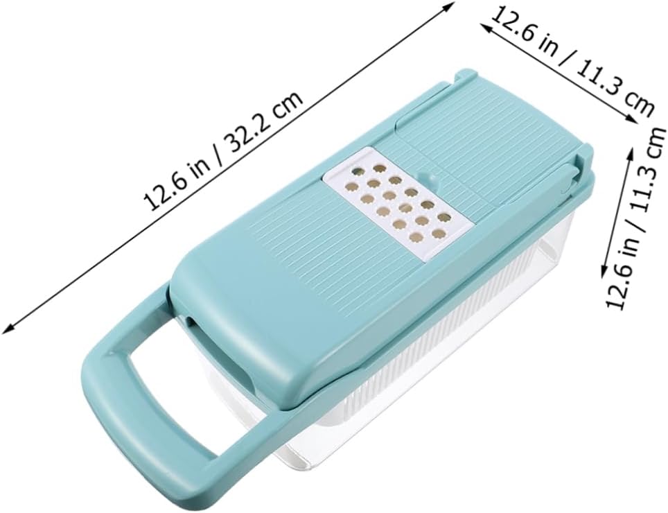 ABOOFAN Blade Multifunction Vegetable Chopper Slicer Grater Egg Separator Strong Stainless Steel