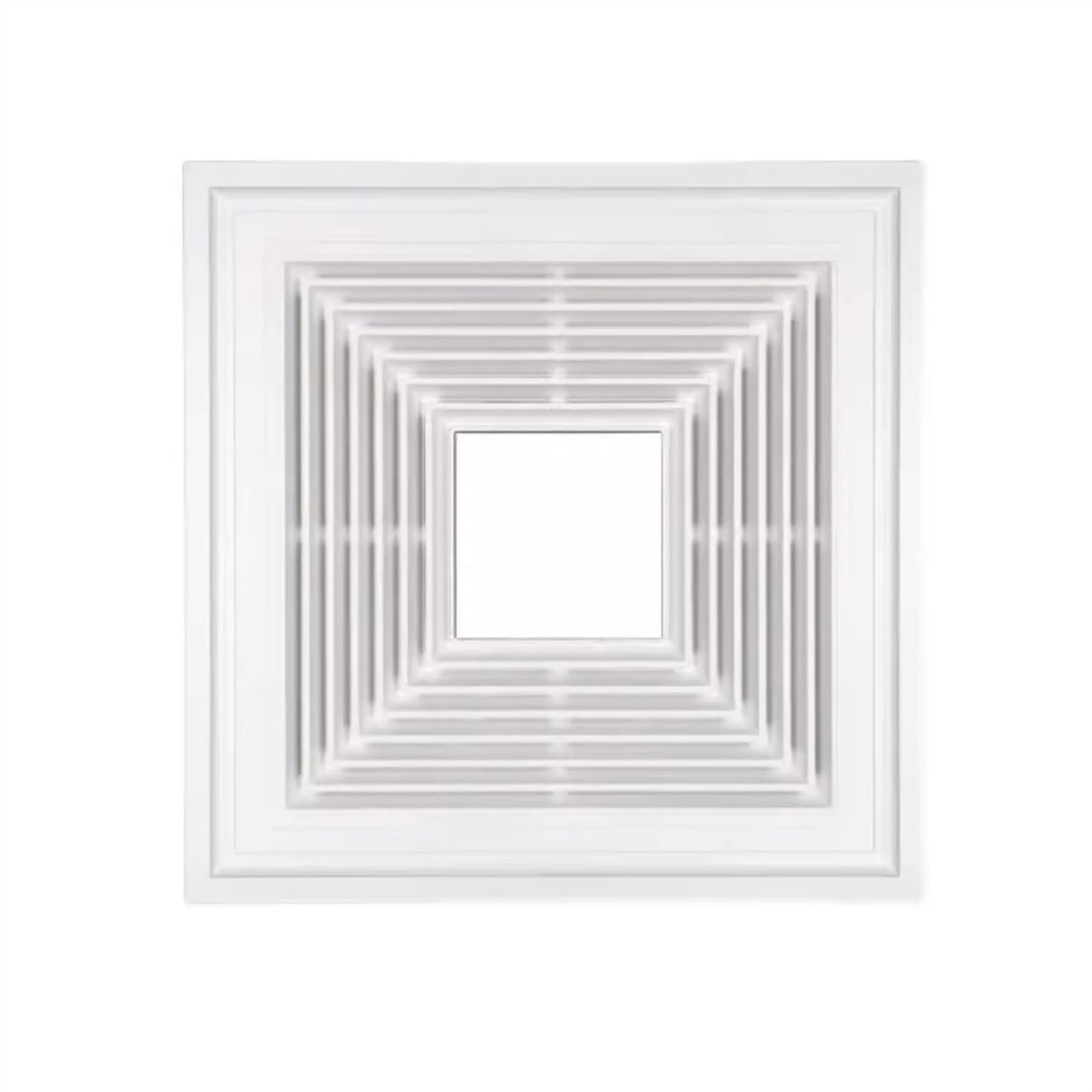 Extractor de Aire Silencioso Extractor de grasa for cocina, ventilador escape potente 60W for baño, silencioso techo integrado, 30x30cm