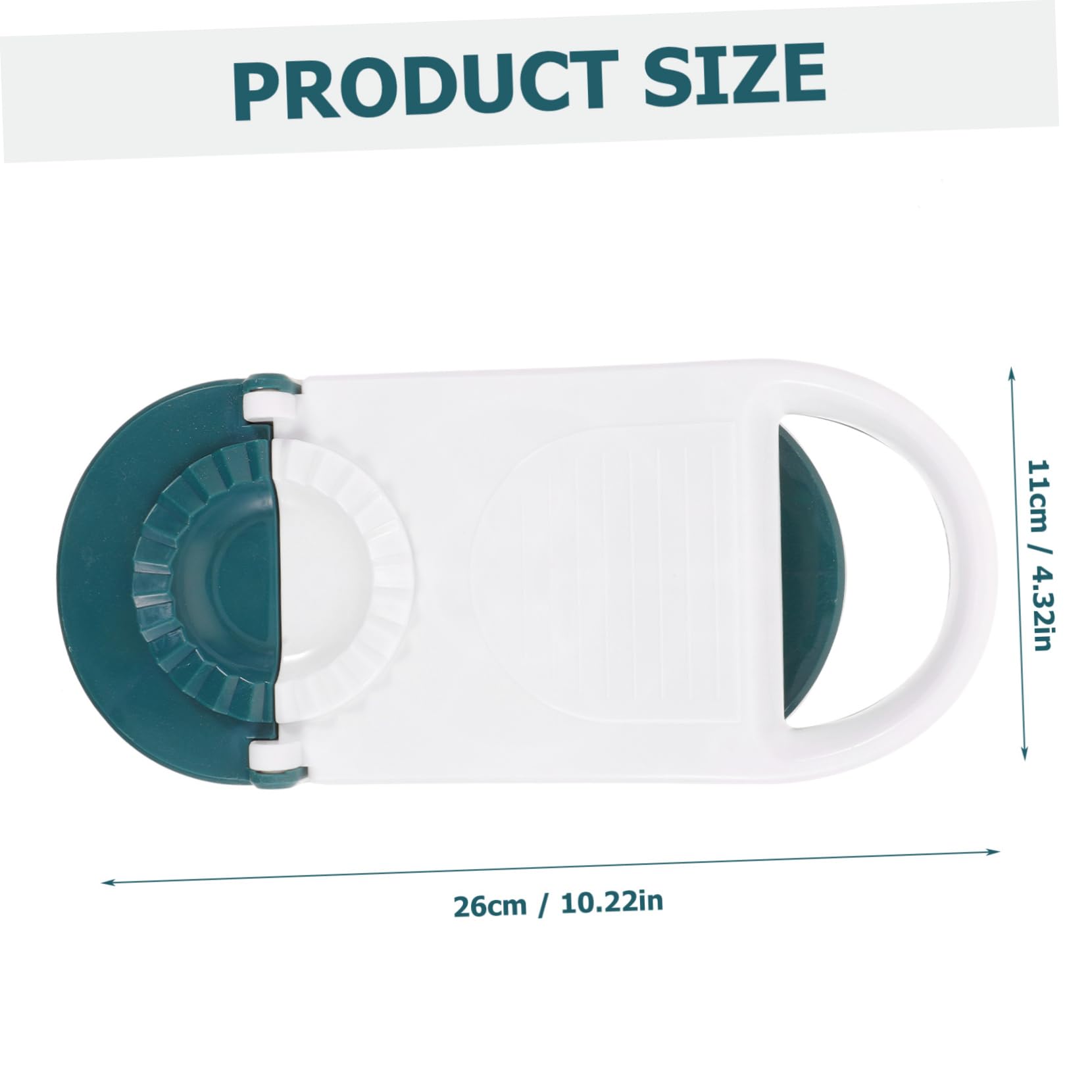 Cabilock Round Pressure Dumpling Skin Maker Easy to Use Dumpling Skin Press for Home Restaurant Dumpling Wrappers Material