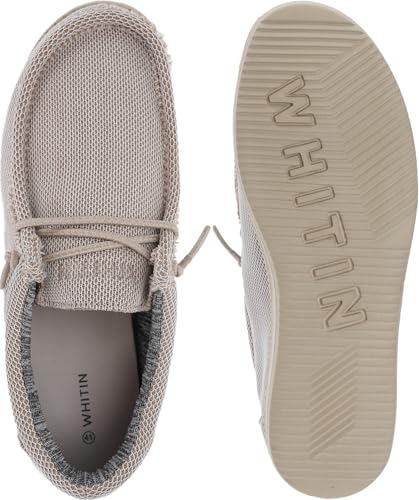 Image of WHITIN Men's Easy Breezy Slip On Loafers DU06 | Foam-Cushioned Footbed, Ultra-Lightweight Flex, Sneaker-Like Comfort for Casual Walking, Travel Ready