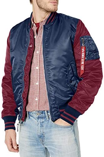 alpha industries maroon