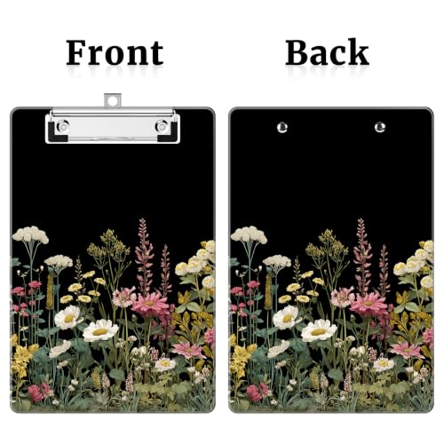 Image of Small Plastic Clipboard 6 x 9 in, Standard A5 Size Fashion Clip Board