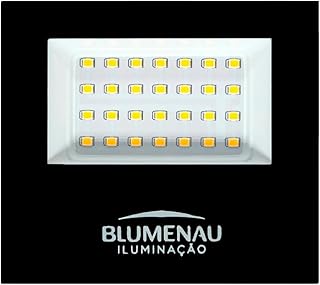 Refletor de Led 30w Holofote 3000k Luz Branco Quente a Prova D'água Bivolt