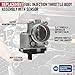 Fuel Injection Throttle Body Assembly with Sensor - Fits 2.4L Buick, Chevy, GMC - Lacrosse, Regal, Verano, Captiva Sport, Equinox, Impala, Malibu, Orlando, Terrain - Replaces 12669146, 12670834
