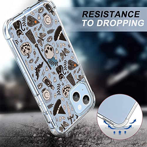 Coque iPhone 14 transparente Halloween anti-rayures pour protéger sans masquer le design - 5