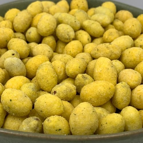 NULTHY - 500gr Cacahuetes con Crema Agria y Cebolla 1Kg - Snack Gourmet Premium, Frutos Secos Tostados, Aperitivo Crujiente