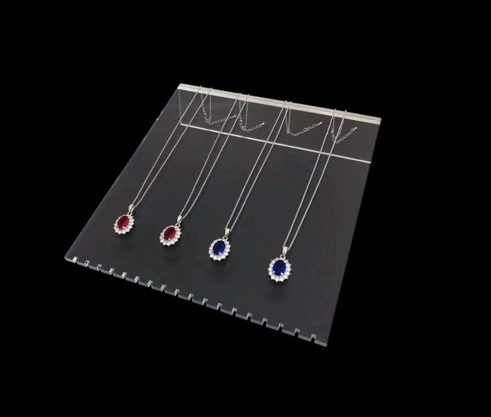 Clear Acrylic Display Stands Necklace Panel For Show Photo Exhibition Home Neutral Modern Minimalist Style Premium Grade Material image 5