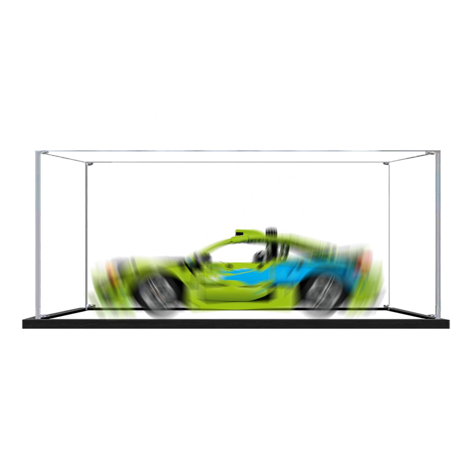 Vitrina acrílica con espejo de 3mm para maqueta Lego 42229 Fast and Furious Eclipse