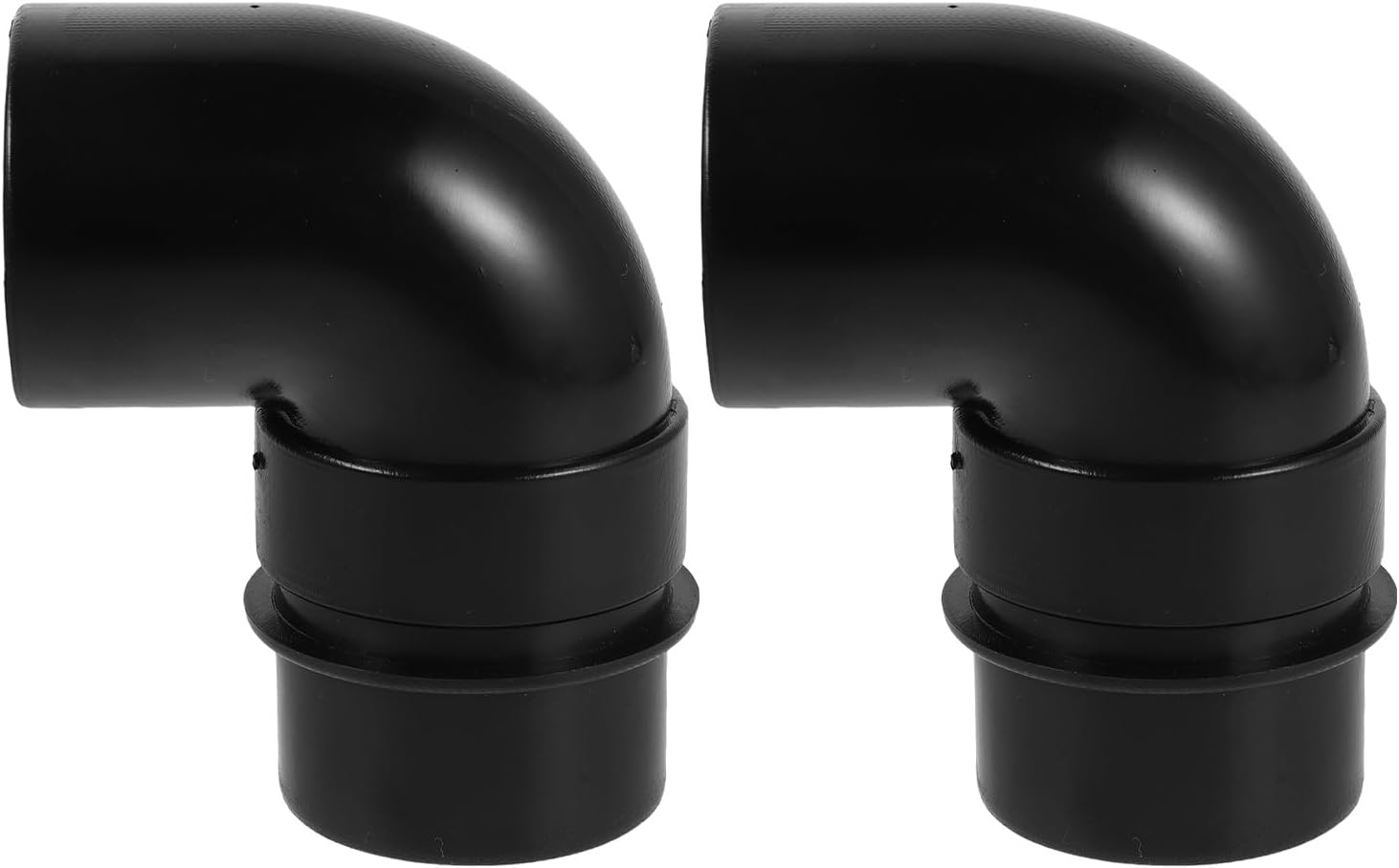 2pcs Car Air Ducting Connector - 48mm & 47mm To 50mm Air Conditioning Outlet Vent - Heater Pipe Adapter Fit for Automotive RV Ventilation Systems