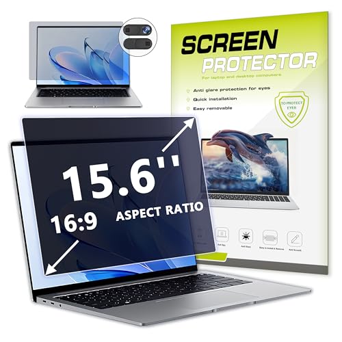 Filtre de confidentialité 15.6" avec traitement anti-lumière bleue efficace