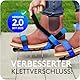 Briliantwerk®️ Nagelschuhe mit Klettverschluss - Zum Rasen belüften oder als Estrichschuhe - Rasenlüfter Schuhe als Perfekter aerifizierer - Der ideale Rasenbelüfter (eine Nagellänge)