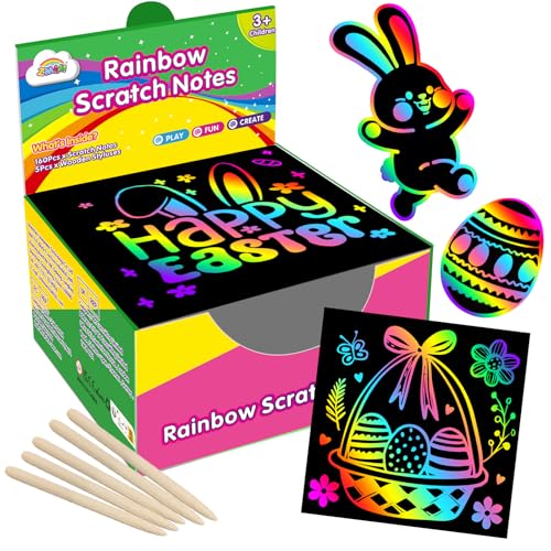 ZMLM Easter Basket Stuffers for Kids，165 Rainbow...