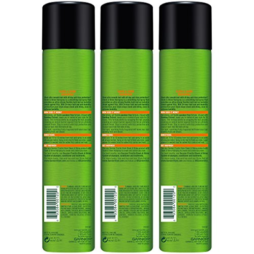 image for Garnier Fructis Style Sleek and Shine Anti-Humidity Hairspray, Ultra S
