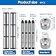 8 Stück Airless Spray Gun Filter 3 Typen Filterelemente für Airless-Sprühgeräte 60 Maschen Sirless Filter Filterset Hitzebeständig Spritzpistole Filter fur Gr-aco 695 795 1095 usw.