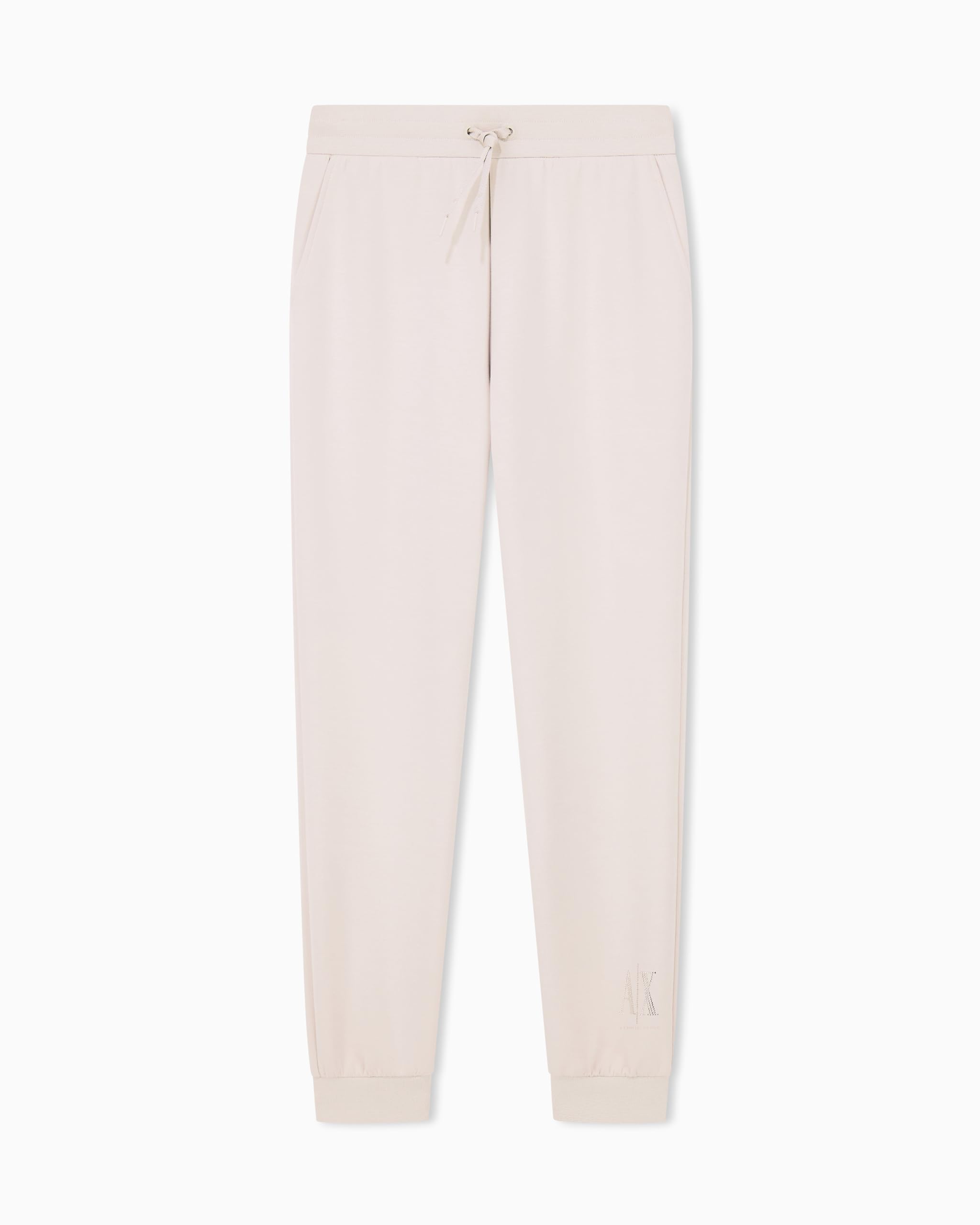 Armani Exchange - Icon Logo Studs Jogger, Pantaloni da Ginnastica Donna