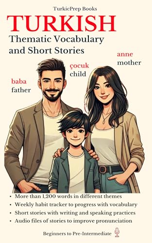 Turkish: Thematic Vocabulary and Short Stories (English Edition)